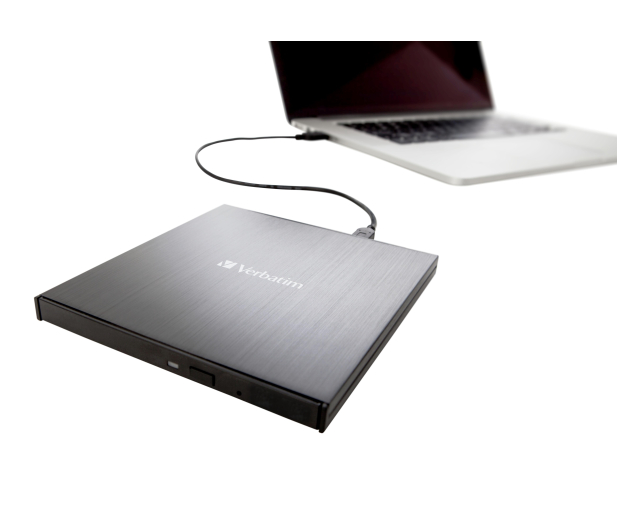 Verbatim External Slimline CD/ DVD Writer USB 3.2 GEN 1 - 1050590 - zdjęcie 6
